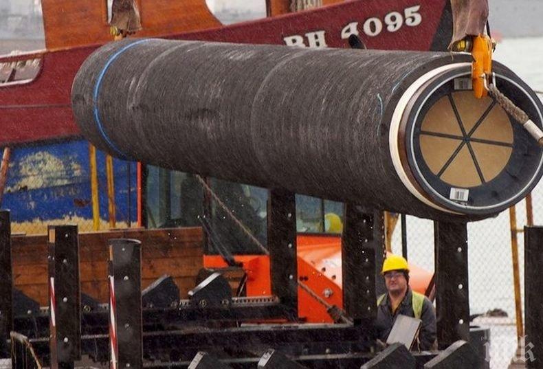 В Гърция: Изграждането на газовата връзка Комотини - Стара Загора не спря заради коронавируса