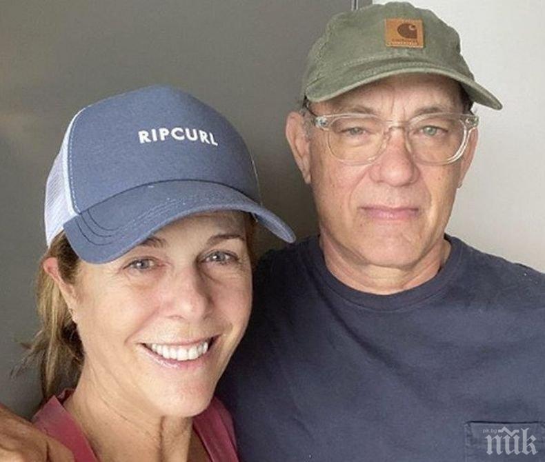След битката с коронавируса: Том Ханкс и съпругата му се завърнаха в Лос Анджелис