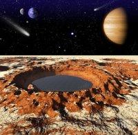 Учени разкриха произхода на огромните резервоари с вода на Марс