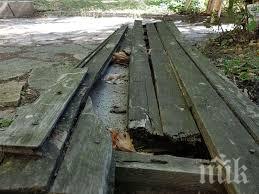 прибраха пейките алеите кърджали