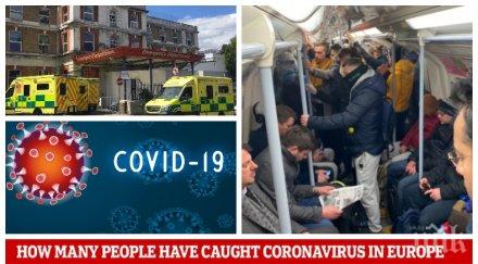 прогнози британски учени разкриват милиона души богатите страни европа пипнали заразата covid графики