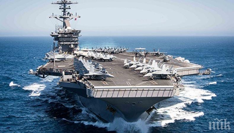 Коронавирусът удари военно-морските сили на САЩ - два самолетоносача са под карантина