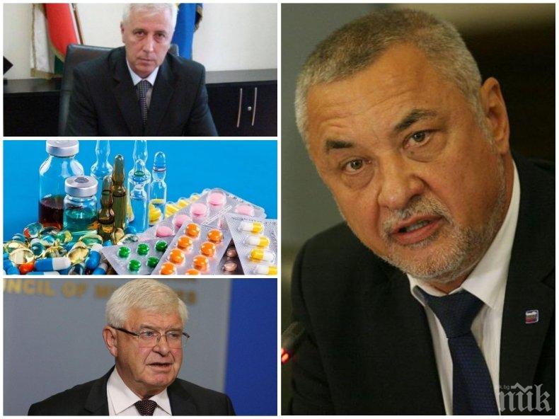 КРЪСТОНОСЕН ПОХОД! Валери Симеонов тръгна на война с мощните фармацевтични компании: Те взеха главата на генерал Петров, Ананиев също имаше проблеми с тях