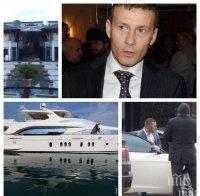 СХЕМИ: Изчезна запорираната яхта за 4 милиона лева на Миню Стайков - подозират арестувания олигарх, че се опитва да прецака КПКОНПИ