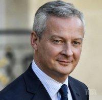 Финансовият министър на Франция: По-добре да натрупаме дълг, отколкото да допуснем крушение на икономиката