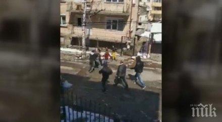 шокиращо видео меле враца заради мерките коронавируса