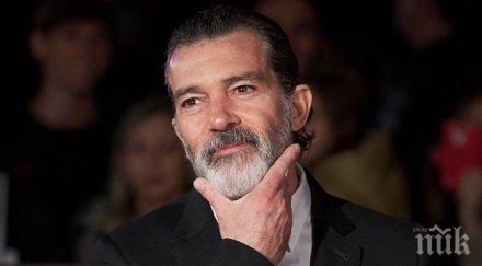 карантината понася добре бандерас екшън звездата тъгува жена