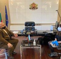 Mинистър-председателят Бойко Борисов проведе среща с посланика на САЩ у нас Херо Мустафа