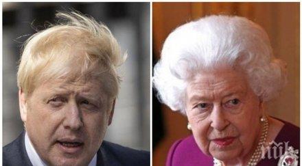 гореща линия лондон борис джонсън прекара втора нощ интензивното сваля температурата кралицата написа семейството мисля вас обновена