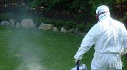 започват наземните обработки комари бургаско