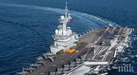 моряци атомния самолетоносач шарл гол симптоми коронавирус