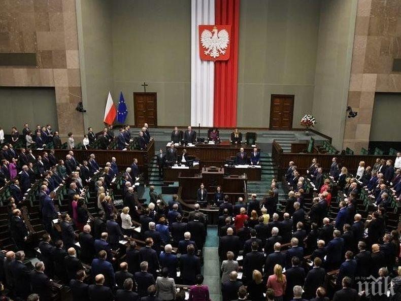  Полският Сейм одобри дистанционно гласуване на президентските избори

 