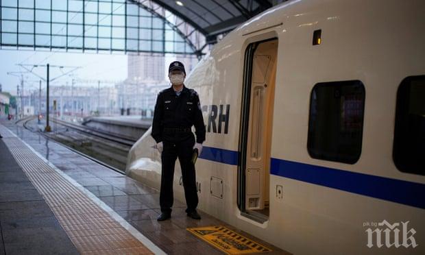 След 11 седмици блокада първият влак напусна Ухан