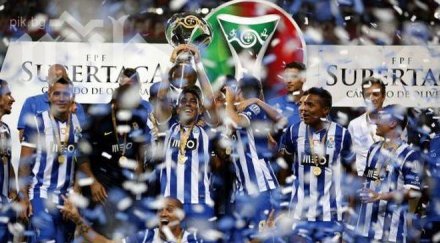 порто триумфира суперкупата португалия