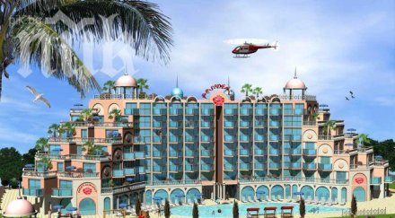 шест километра задръстване поморие слънчев бряг