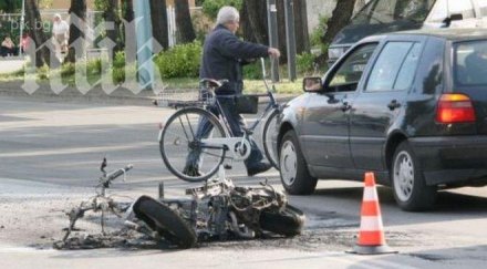 мотоциклетист загина катастрофа