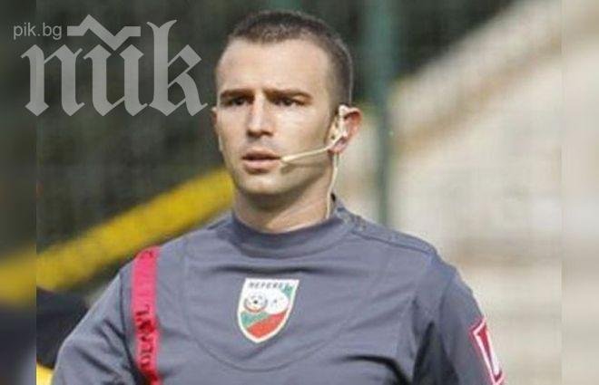 Ивайло Стоянов ще свири дербито между Лудогорец и ЦСКА