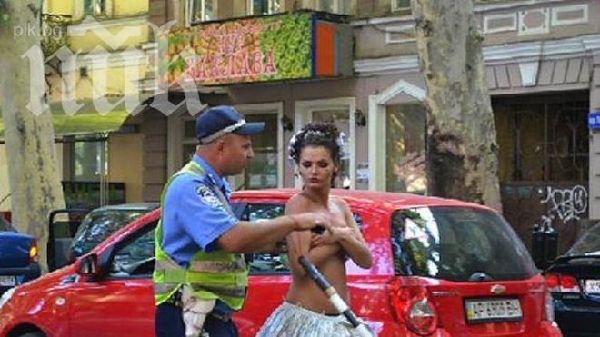 Катаджия разтури еротична фотосесия в Украйна (снимки)