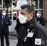 Ужас: 95 жертви на коронавируса за ден в Турция