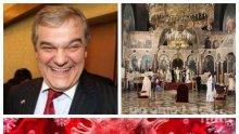 БЕЗХАБЕРИЕ! На Цветница комунистът Румен Петков повярва в Бога, но не и на здравните власти - влезе в църквата без маска и доста развеселен (ВИДЕО)