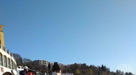 морето отхапа южния плаж несебър