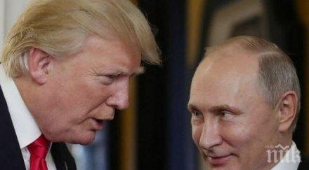 доналд тръмп владимир путин обсъдихме въпроса въоръженията
