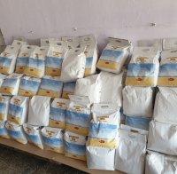 Депутатът от ВМРО Юлиан Ангелов дари 1 тон брашно на жителите на Драговищица