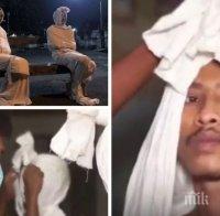 Нестандартно: „Призраци” плашат хората по улиците на Индонезия за да ги накарат да не излизат от домовете си