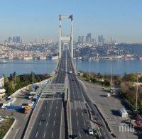 ТОВА СЕ КАЗВА ДИСЦИПЛИНА: Ердоган превърна Истанбул в пустинен град - мегаполисът е обезлюден както никога (СНИМКИ) 
