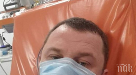 прекаралият коронавирус вратар сотиров стигнах 395 градуса температура тялото беше отровено