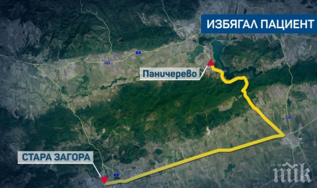 Заловиха таксиметровия шофьор, помогнал на заразения с коронавирус от Паничерево да избяга