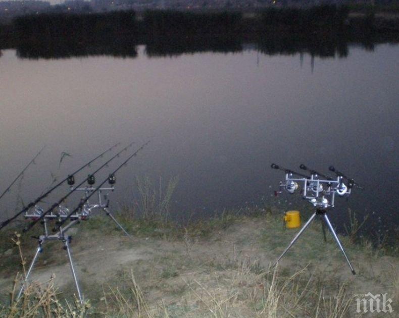 Нито един рибар не излезе на бреговете на река Тунджа край Ямбол вчера