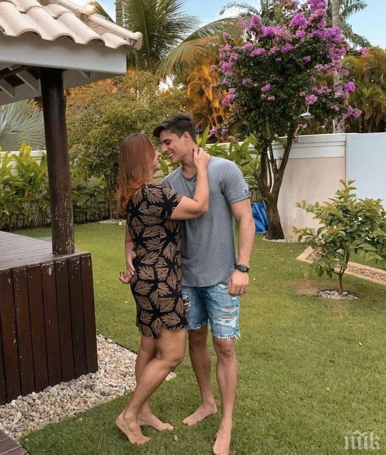 ИЗНЕНАДА: Лъвчето на майката на Неймар си лягал и с мъже (СНИМКА)