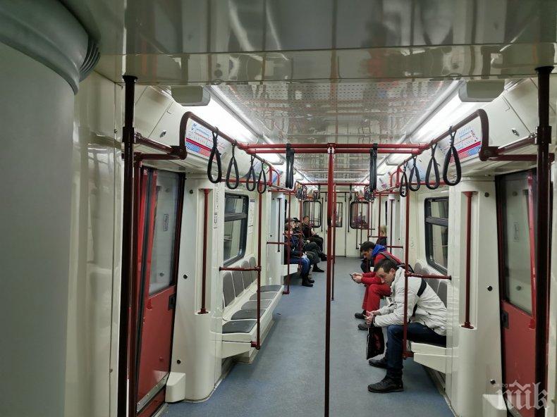 ВАЖНО: Намаляват интервалите на движение на влакчетата в метрото