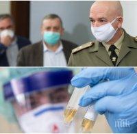 ПЪРВО В ПИК: Щабът с нови данни за ръста на епидемията от коронавирус у нас - 975 са заразените, починалите са 45