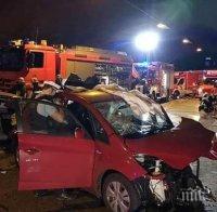 В ЕСЕН: Пловдивчанин се размаза челно при катастрофа в тунел (СНИМКИ)