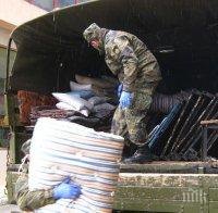 Военни оказаха помощ за овладяване на разпространението на COVID-19 в Смолянска област