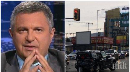 автомобилен експерт челен удар скорост 75км равносилен падане етажен блок