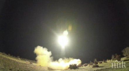 сирийската противовъздушна отбрана отразила ракетна атака израел