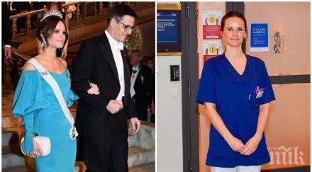 шведската принцеса софия свали короната включи борбата covid