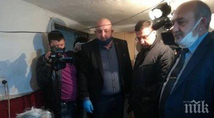 шефовете прокуратурата полицията бургас посетиха възрастната жена станала жертва цигански грабеж звездец