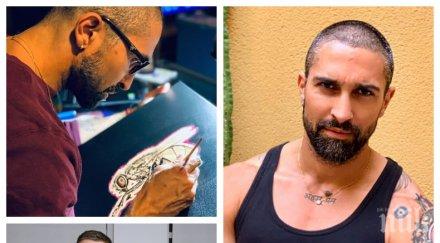 кауза наш гримьор работил долче габана дарява кръв болните коронавирус милано снимки