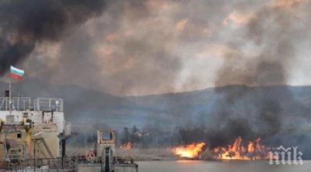 последните минути пламна езерото чепинци снимки