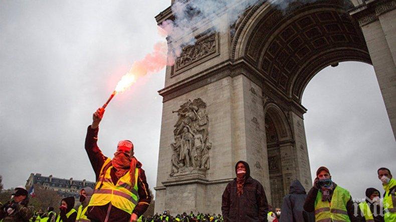 Поредна нощ на безредици в Париж