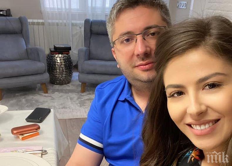 Зам.-министър Нанков и красивата му половинка празнуват Великден в София (СНИМКА)
