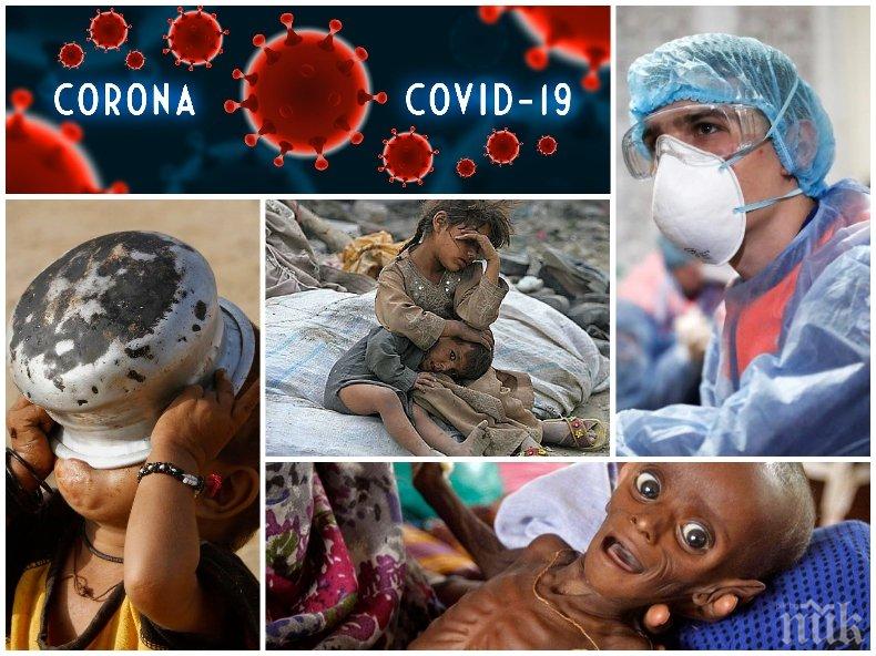 АПОКАЛИПСИС СЛЕД COVID-19? ООН: Светът е изправен пред библейски глад