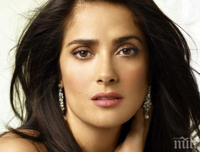 Салма Хайек с емоционален разказ за трудностите си в началото на кариерата