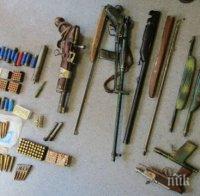 Спипаха апап от Ветрен с купища самоделни пушкала (СНИМКИ)