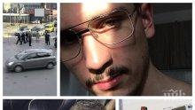 БОМБА В ПИК: Това ли е Кристиан след фаталната катастрофа?! Дрогираният джигит изобщо не се притеснява след убийството на Милен Цветков и проверява как е колата му (СНИМКИ)