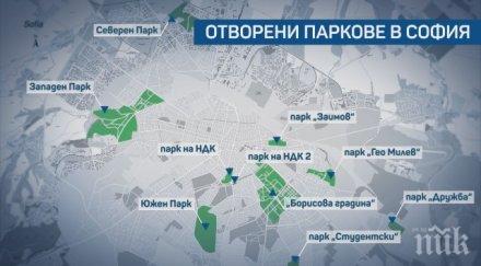 столични парка отворени посещение